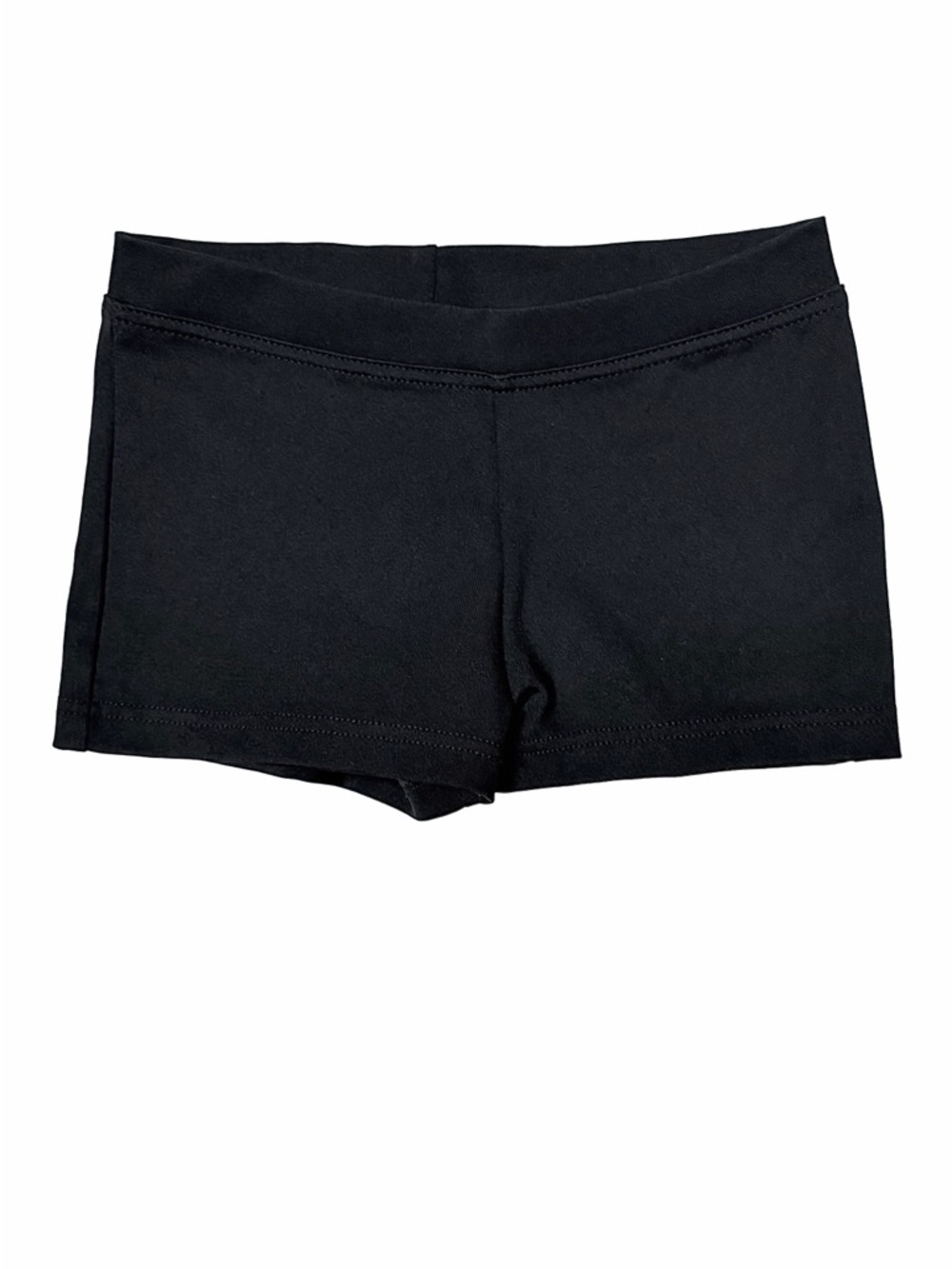 Capezio Girls Black Athletic Performance Shorts, Dance, Gymnastics, Cheer